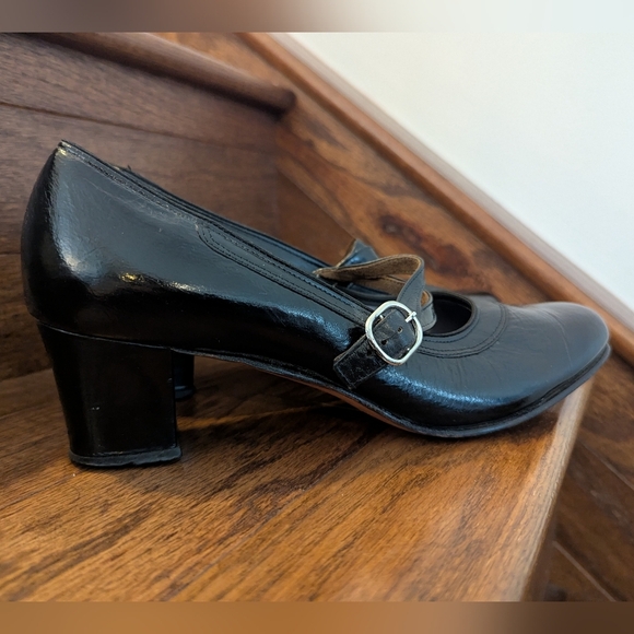 Vintage Celebrity Handmade 1920s Style Mary Jane Heeled Women's Shoes Size 9B - Picture 7 of 14